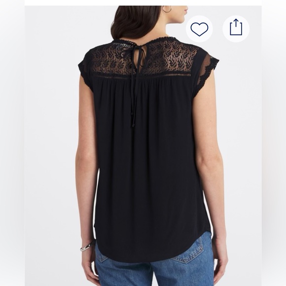 Daniel Rainn Becru Lace Detail Blouse - Picture 8 of 12